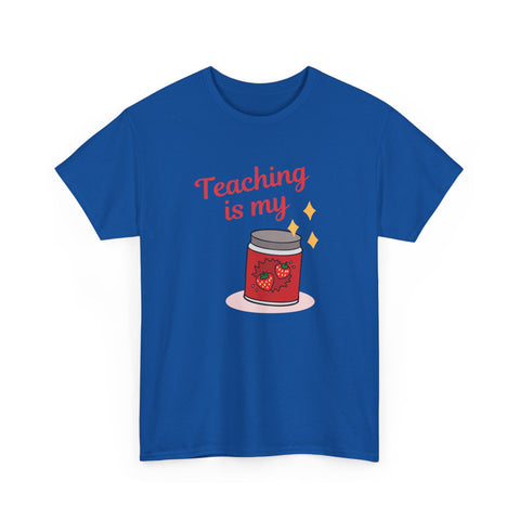 Teaching is My Passion Unisex Heavy Cotton Tee, Perfect Gift for Teachers, Back to School, Appreciation Day, Casual Wear, Teaching Tee