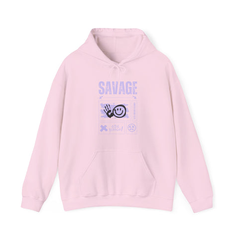 Savage Unisex Hooded Sweatshirt - Cozy Casual Style, Streetwear, Everyday Comfort
