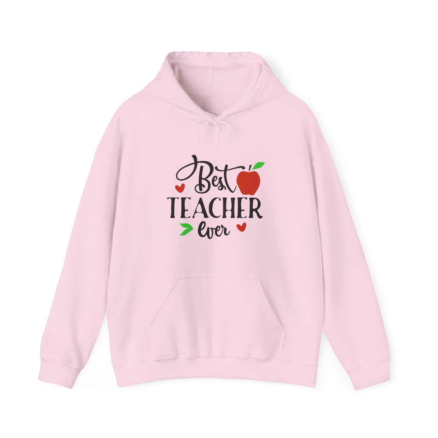 Best Teacher Ever Hooded Sweatshirt - Unisex Heavy Blend™