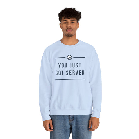 Volleyball Crewneck Sweatshirt - Perfect for Athletes, Sports Fans, Casual Wear, Game Day Apparel
