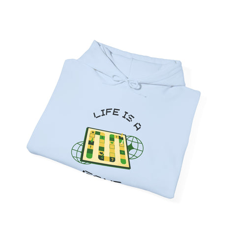 Life is a Game Unisex Hoodie, Cozy Gaming Sweatshirt, Perfect for Casual Wear
