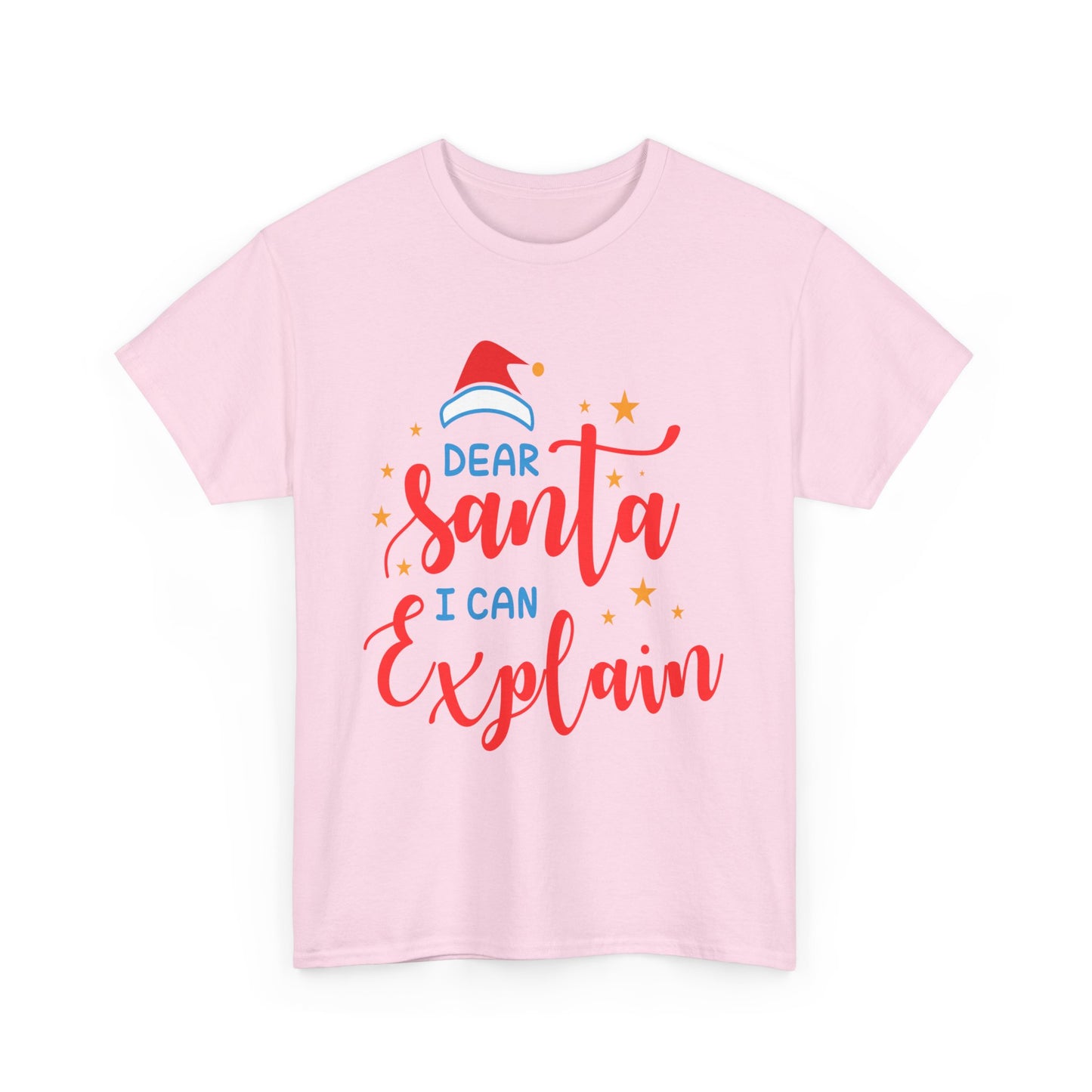 Funny Santa Tee for Christmas, Unisex Cotton Tee, Holiday Humor Shirt, Gift for Him/Her, Christmas Party Wear