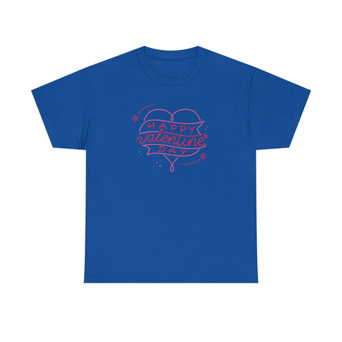 Happy Valentine's Day Tee, Cute Valentine's Gift, Unisex T-Shirt, Valentine's Day Apparel, Fun Love Shirt, Sweetheart Style