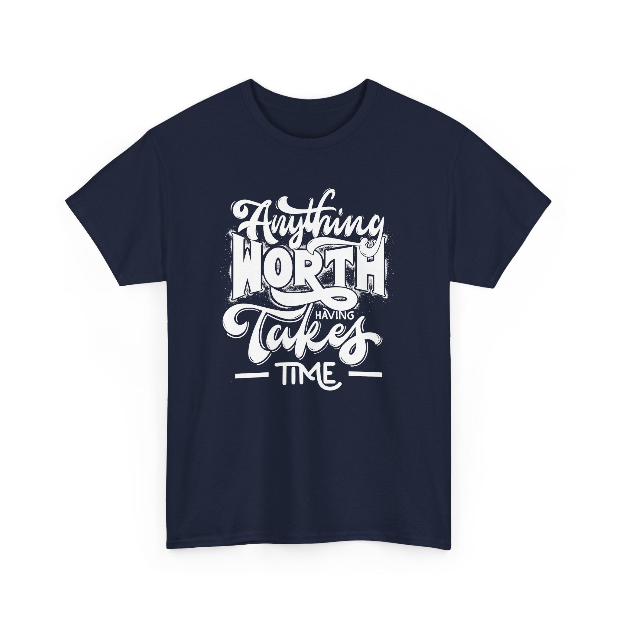 Timeless Wisdom Unisex Heavy Cotton Tee, Inspirational Quote Shirt, Motivational Graphic Tee, Slow Progress T-Shirt, Positive Vibes Clothing