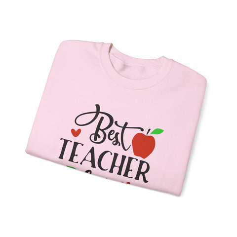 Best Teacher Ever Sweatshirt, Cute Teacher Gift, Unisex Crewneck, School Appreciation, Teacher Appreciation Week, Holiday Gift