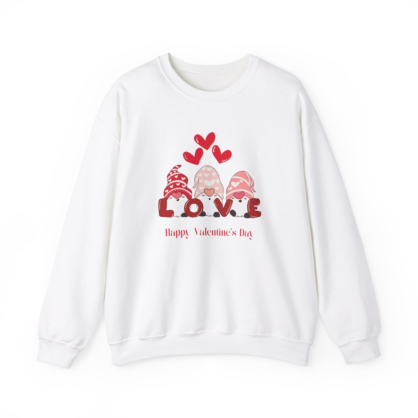 Valentine's Day Unisex Sweatshirt - Cozy Gift for Couples, Romantic Style, Everyday Comfort, Love Celebration, Heavy Blend Crewneck