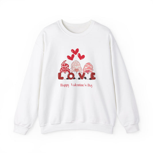 Valentine's Day Unisex Sweatshirt - Cozy Gift for Couples, Romantic Style, Everyday Comfort, Love Celebration, Heavy Blend Crewneck