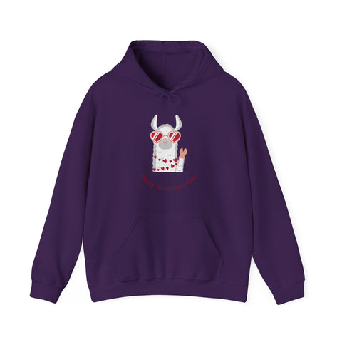 Valentine's Day Heart Hoodie, Cute Couples Sweatshirt, Love Gift, Romantic Apparel, Unisex Pullover