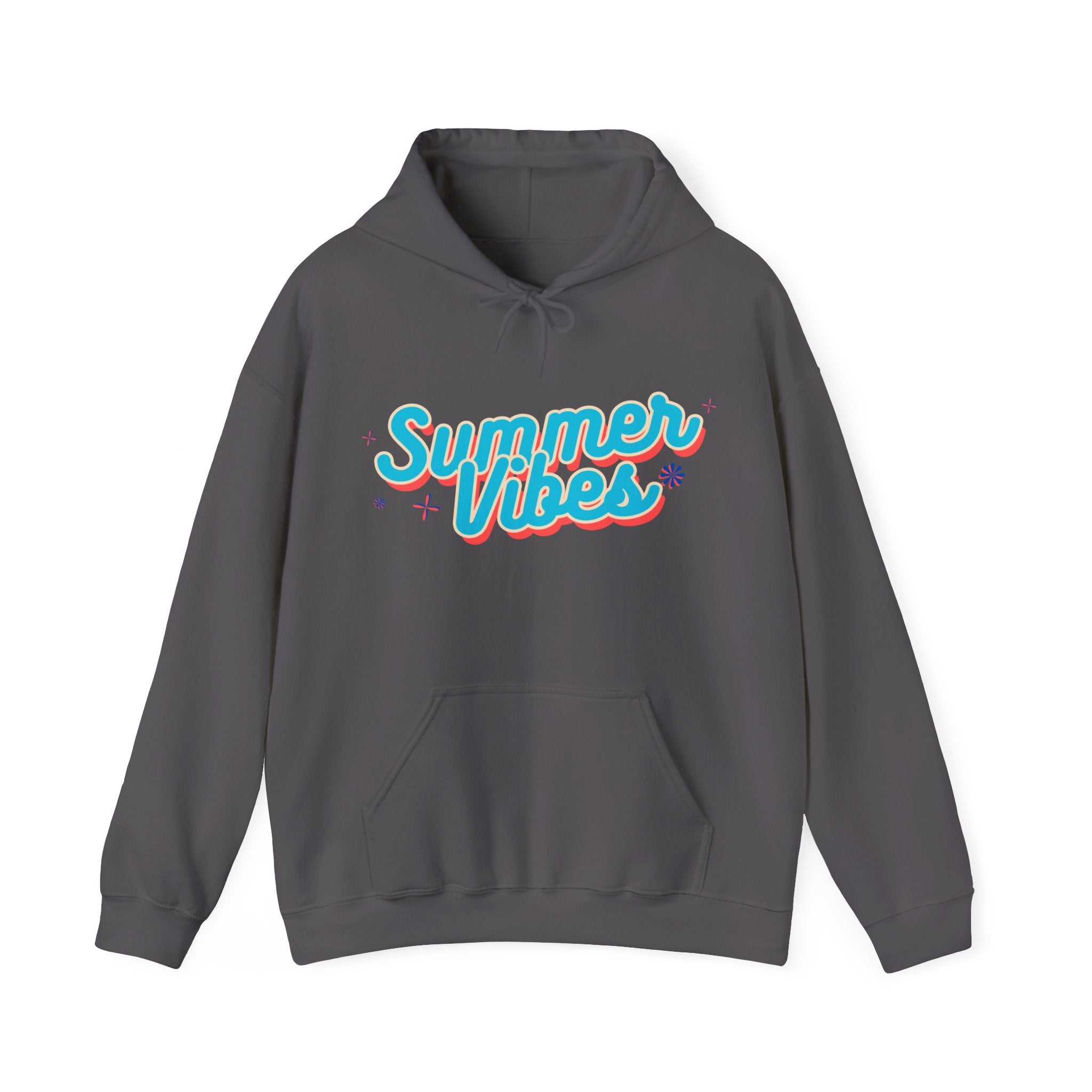 Summer Vibes Unisex Hoodie, Cozy Sweatshirt for Beach Days, Perfect for Summer Celebrations, Casual Wear, Gift for Her