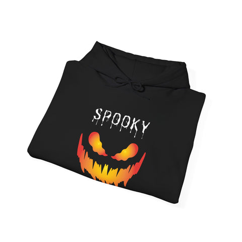 Spooky Hoodie for Halloween Fans, Unisex Sweatshirt, Cozy Costume Layer, Fall Fashion, Autumn Gatherings
