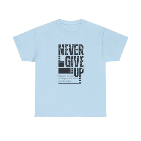Inspiring Unisex Heavy Cotton Tee | Motivational Shirt, Gift for Students, Encouragement Apparel, Positive Quote Tee, Everyday Wear