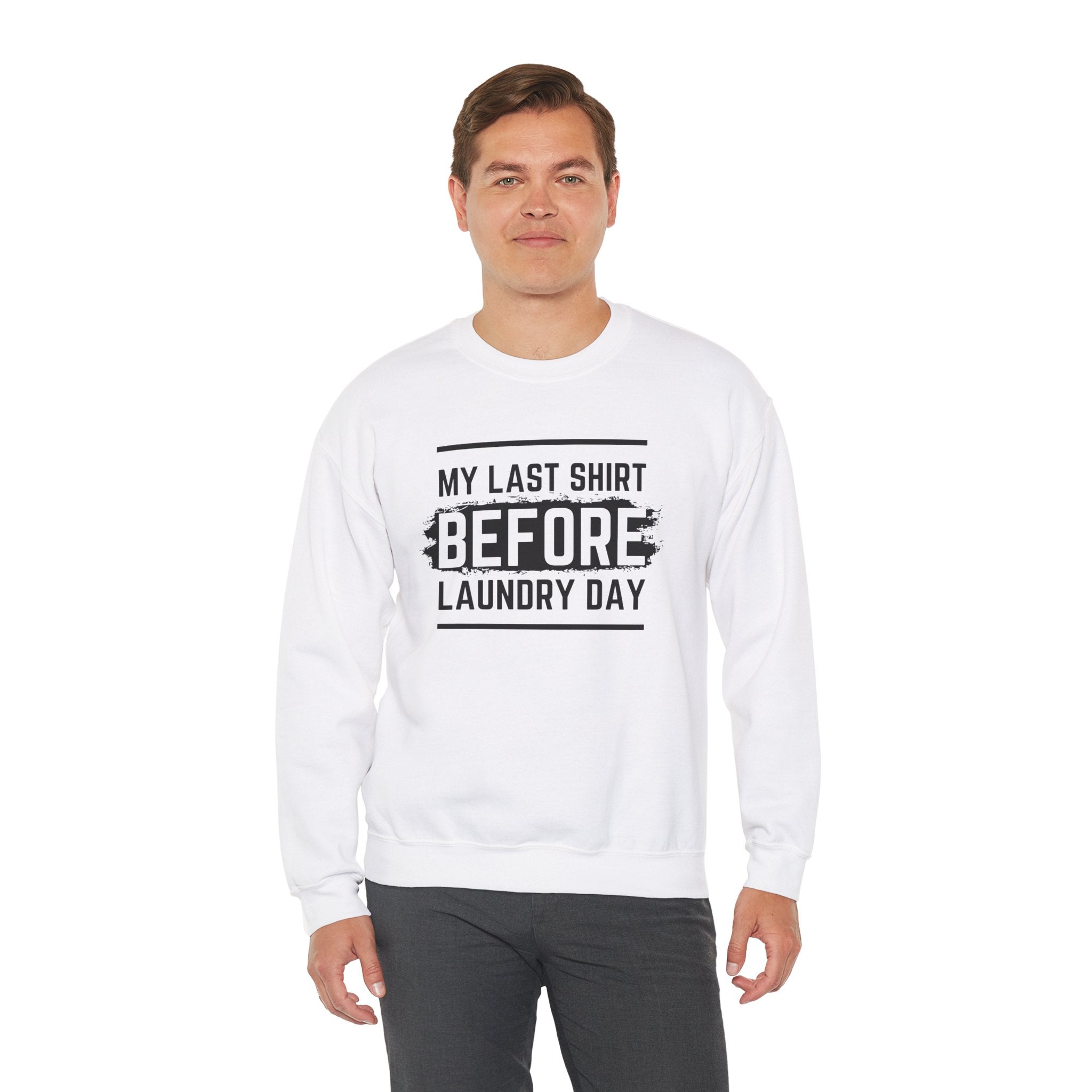 Funny Laundry Day Sweatshirt, Unisex Crewneck, Casual Wear, Gift for Him, Gift for Her, Humor Clothing, College Sweater