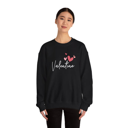 Valentine's Day Crewneck Sweatshirt, Love Sweatshirt, Valentine's Gift for Him/Her, Cozy Casual Wear, Heart Sweatshirt, Unisex Sweatshirt,