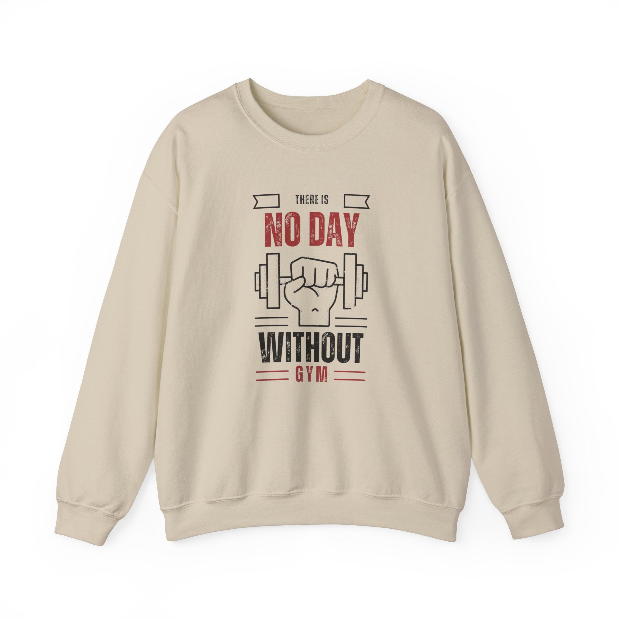 Gym Enthusiast Sweatshirt, Workout Jumper, Fitness Apparel, Exercise Pullover, Athletic Clothing