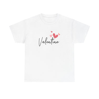 Valentine's Day Unisex Tee, Perfect for Couples, Gift for Him or Her, Heart Graphic T-Shirt, Love Shirt, Cute Casual Wear, Relationship