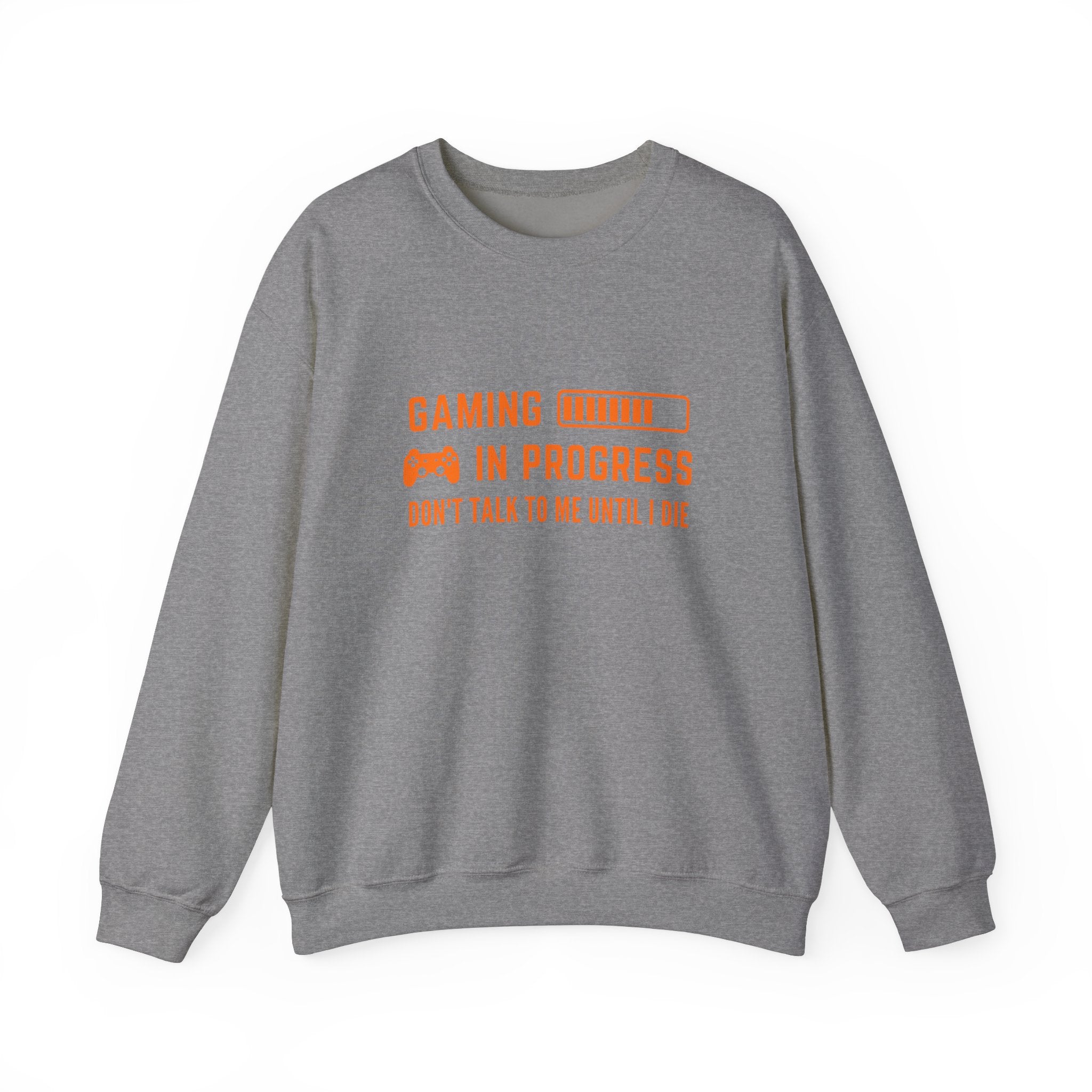 Gaming In Progress Sweatshirt - Unisex Heavy Blend™ Crewneck for Gamers