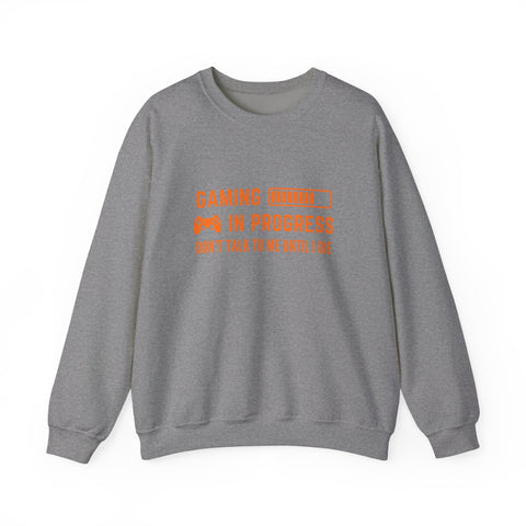 Gaming In Progress Sweatshirt - Unisex Heavy Blend™ Crewneck for Gamers