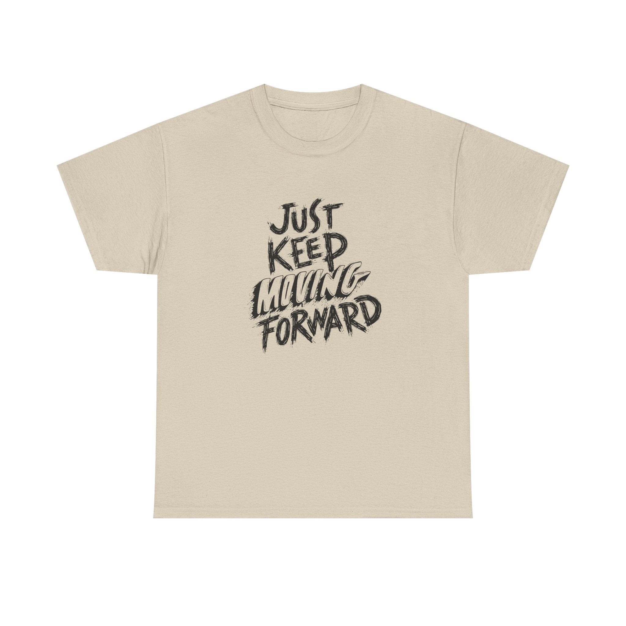 Motivational Unisex T-Shirt, Just Keep Moving Forward, Positive Energy Apparel, Gift for Encouragement, Inspirational Tee, Men's Women's