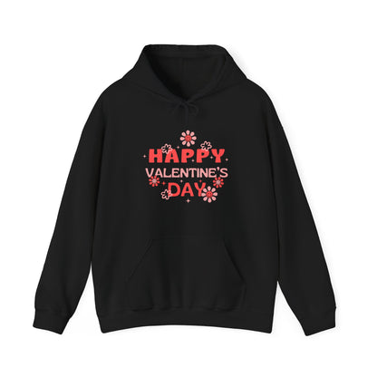 Happy Valentine's Day Hoodie - Cute Unisex Sweatshirt, Romantic Gift, Cozy Style, Valentine's Outfit, Love Celebration