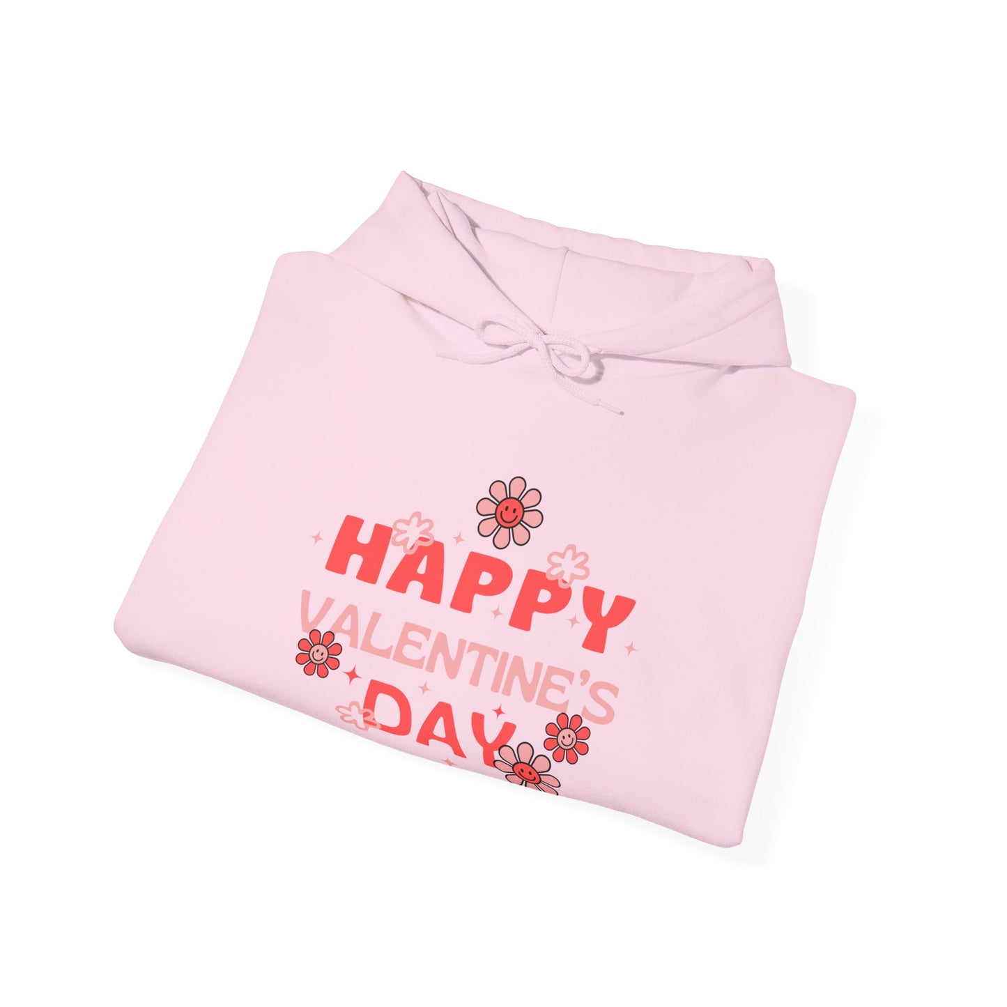 Happy Valentine's Day Hoodie - Cute Unisex Sweatshirt, Romantic Gift, Cozy Style, Valentine's Outfit, Love Celebration