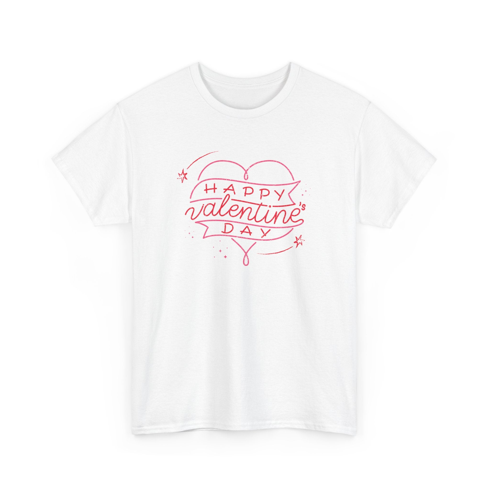 Happy Valentine's Day Tee, Cute Valentine's Gift, Unisex T-Shirt, Valentine's Day Apparel, Fun Love Shirt, Sweetheart Style