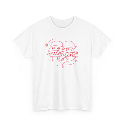 Happy Valentine's Day Tee, Cute Valentine's Gift, Unisex T-Shirt, Valentine's Day Apparel, Fun Love Shirt, Sweetheart Style