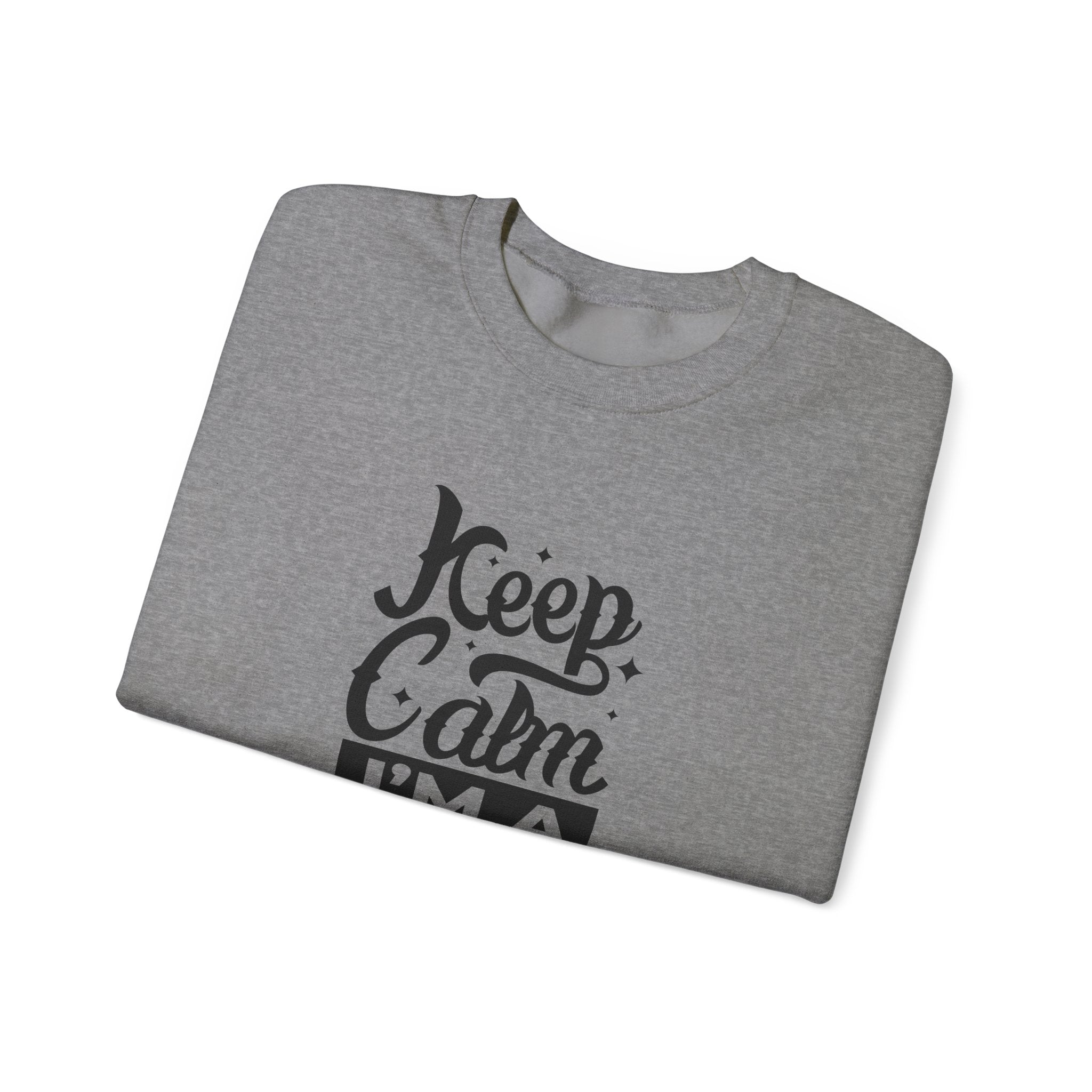 Teacher Appreciation Sweatshirt, Cozy Education Gift, Keep Calm I'm a Teacher, School Spirit Clothing, Unisex Crewneck Sweater, Casual Wear