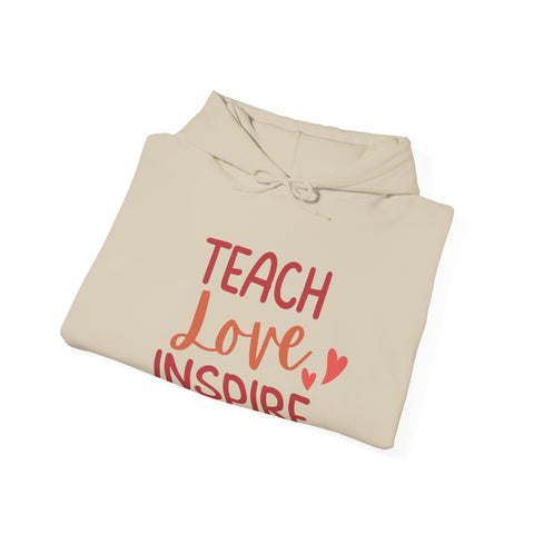 Teacher Gift Hoodie, Cozy Inspirational Teacher Sweatshirt, Motivational Educator Hooded Sweatshirt, Back to School Apparel, Cute Student