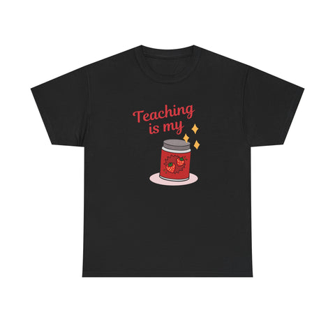 Teaching is My Passion Unisex Heavy Cotton Tee, Perfect Gift for Teachers, Back to School, Appreciation Day, Casual Wear, Teaching Tee