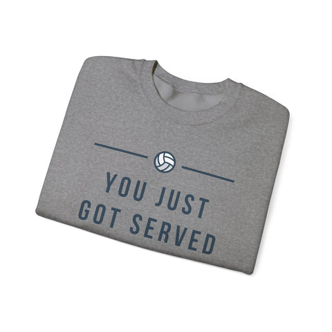 Volleyball Crewneck Sweatshirt - Perfect for Athletes, Sports Fans, Casual Wear, Game Day Apparel