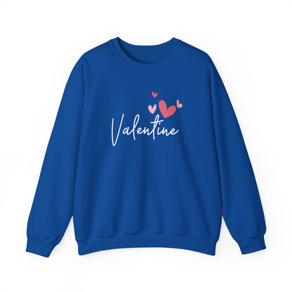 Valentine's Day Crewneck Sweatshirt, Love Sweatshirt, Valentine's Gift for Him/Her, Cozy Casual Wear, Heart Sweatshirt, Unisex Sweatshirt,