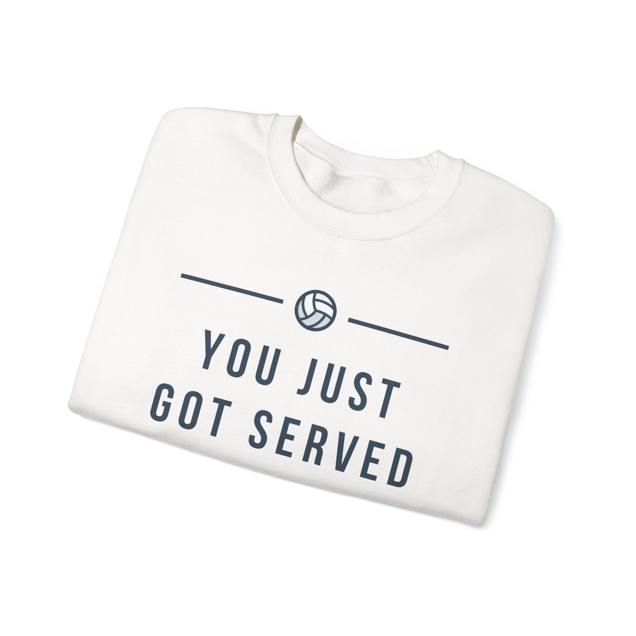 Volleyball Crewneck Sweatshirt - Perfect for Athletes, Sports Fans, Casual Wear, Game Day Apparel