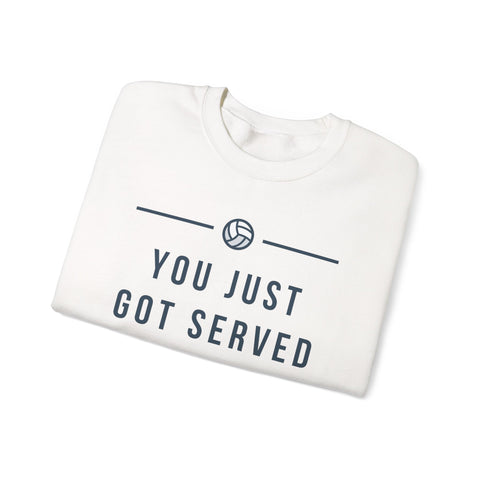 Volleyball Crewneck Sweatshirt - Perfect for Athletes, Sports Fans, Casual Wear, Game Day Apparel