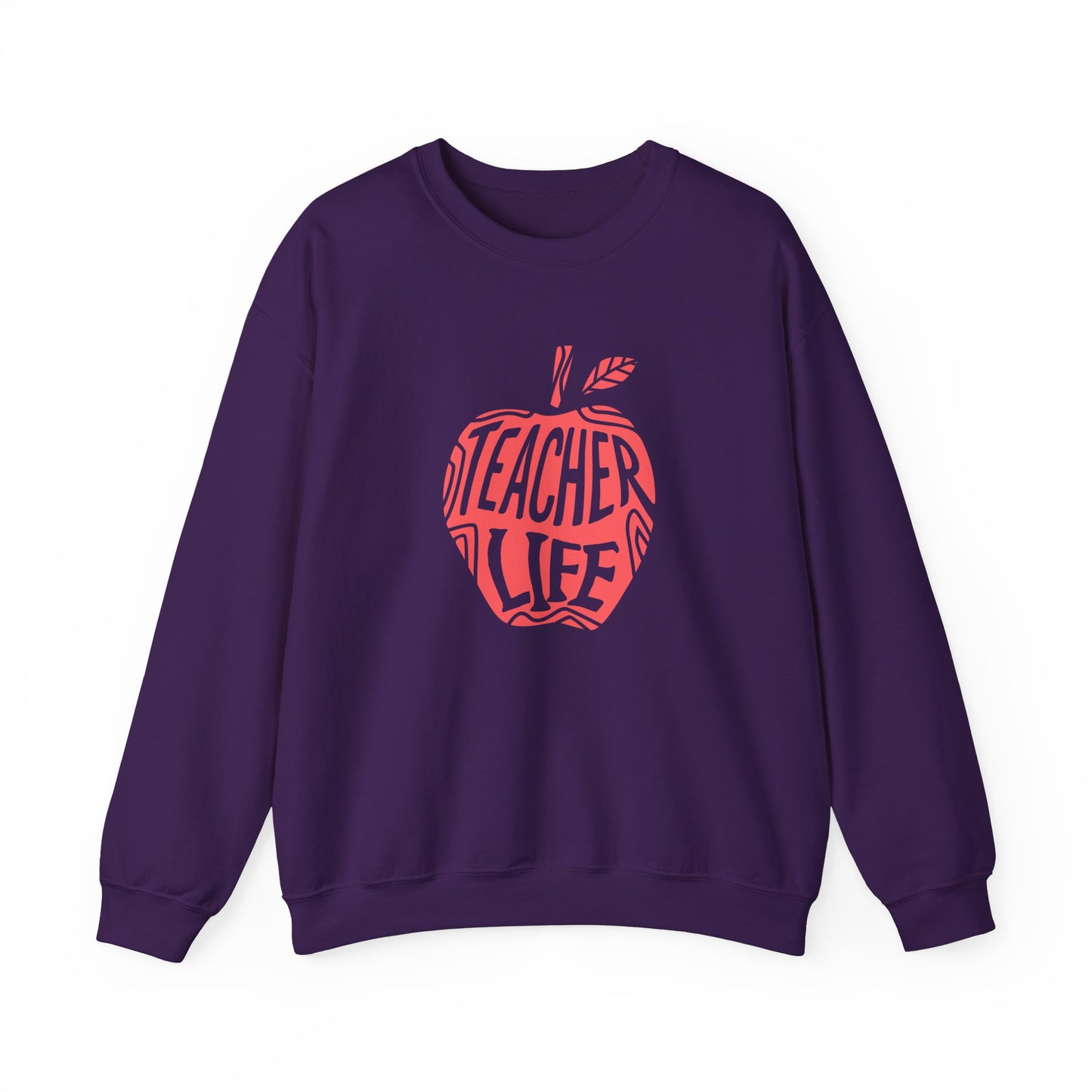 Teacher Life Sweatshirt, Cozy Crewneck for Educators, Gift for Teachers, Back to School Apparel, Classroom Fashion - Unisex Sweatshirt,