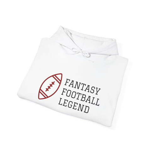 Fantasy Football Legend Hoodie, Unisex Heavy Blend Hooded Sweatshirt for Sports Fans, Gift for Football Lovers, Cozy Athletic Wear
