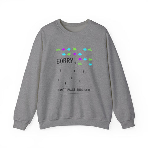 Gaming Humor Sweatshirt, Unisex Crewneck, Video Game Apparel, Casual Wear, Perfect for Gamers