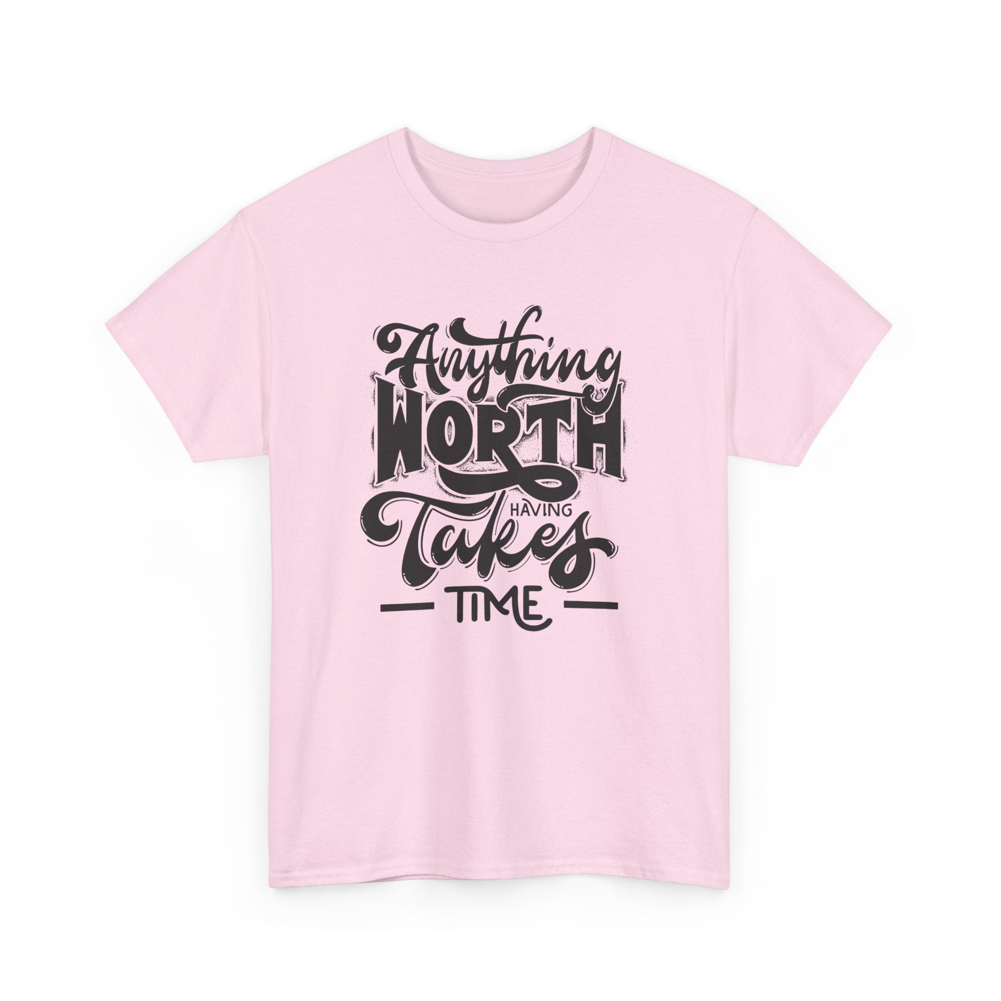 Timeless Wisdom Unisex Heavy Cotton Tee, Inspirational Quote Shirt, Motivational Graphic Tee, Slow Progress T-Shirt, Positive Vibes Clothing