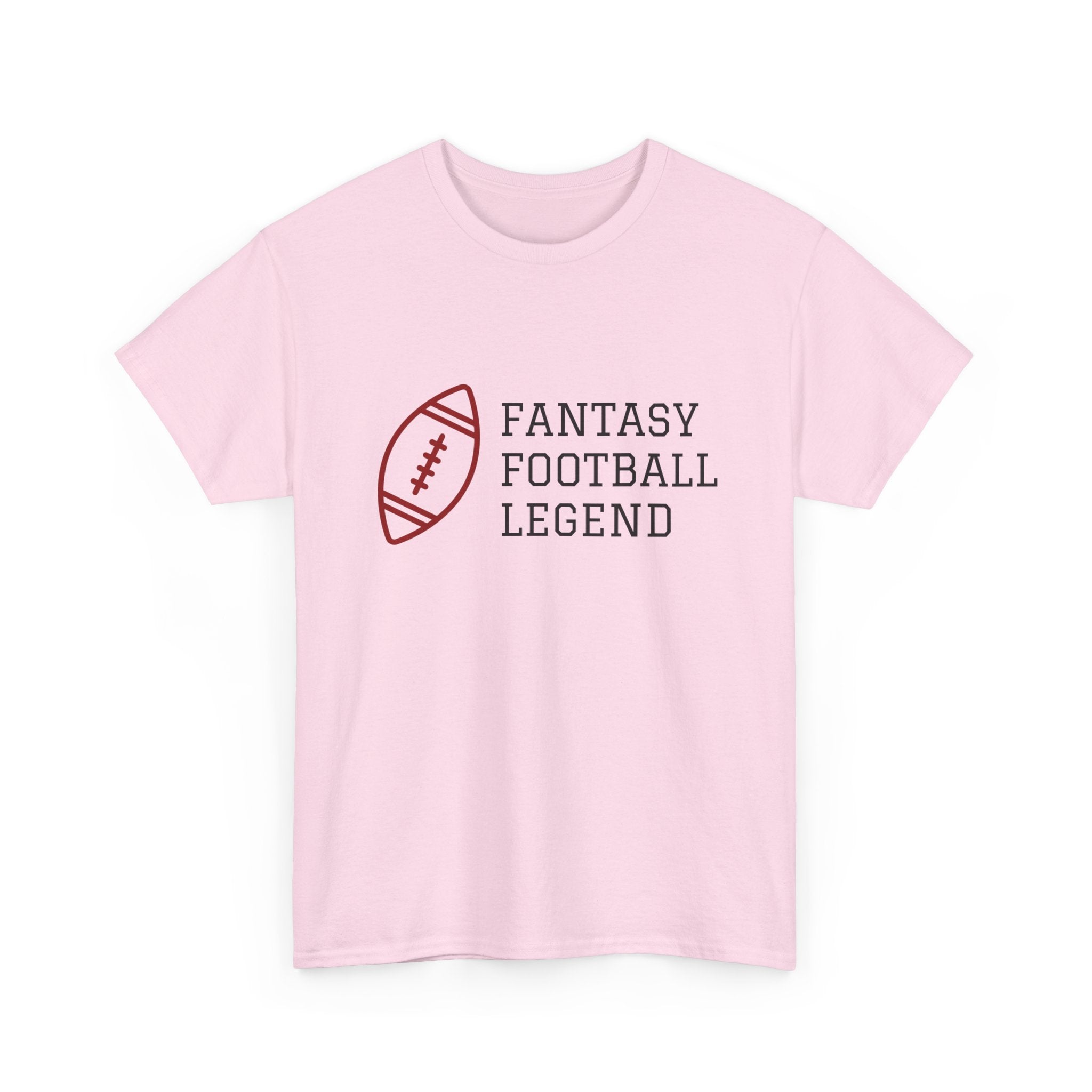 Fantasy Football Legend Unisex Heavy Cotton Tee, Gift for Football Fans, Sportswear, Casual Tee, Football Season Apparel