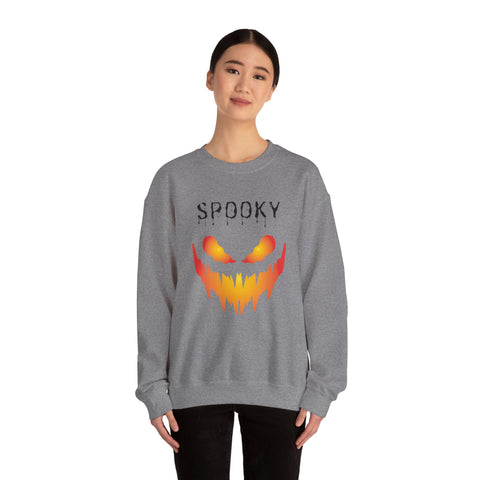 Spooky Vibes Unisex Crewneck Sweatshirt | Halloween, Cozy Fall Style