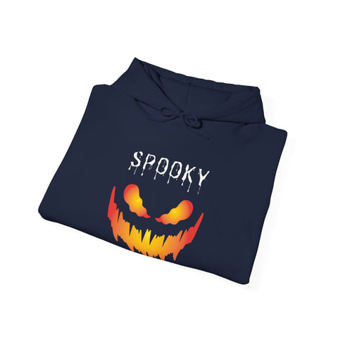 Spooky Hoodie for Halloween Fans, Unisex Sweatshirt, Cozy Costume Layer, Fall Fashion, Autumn Gatherings
