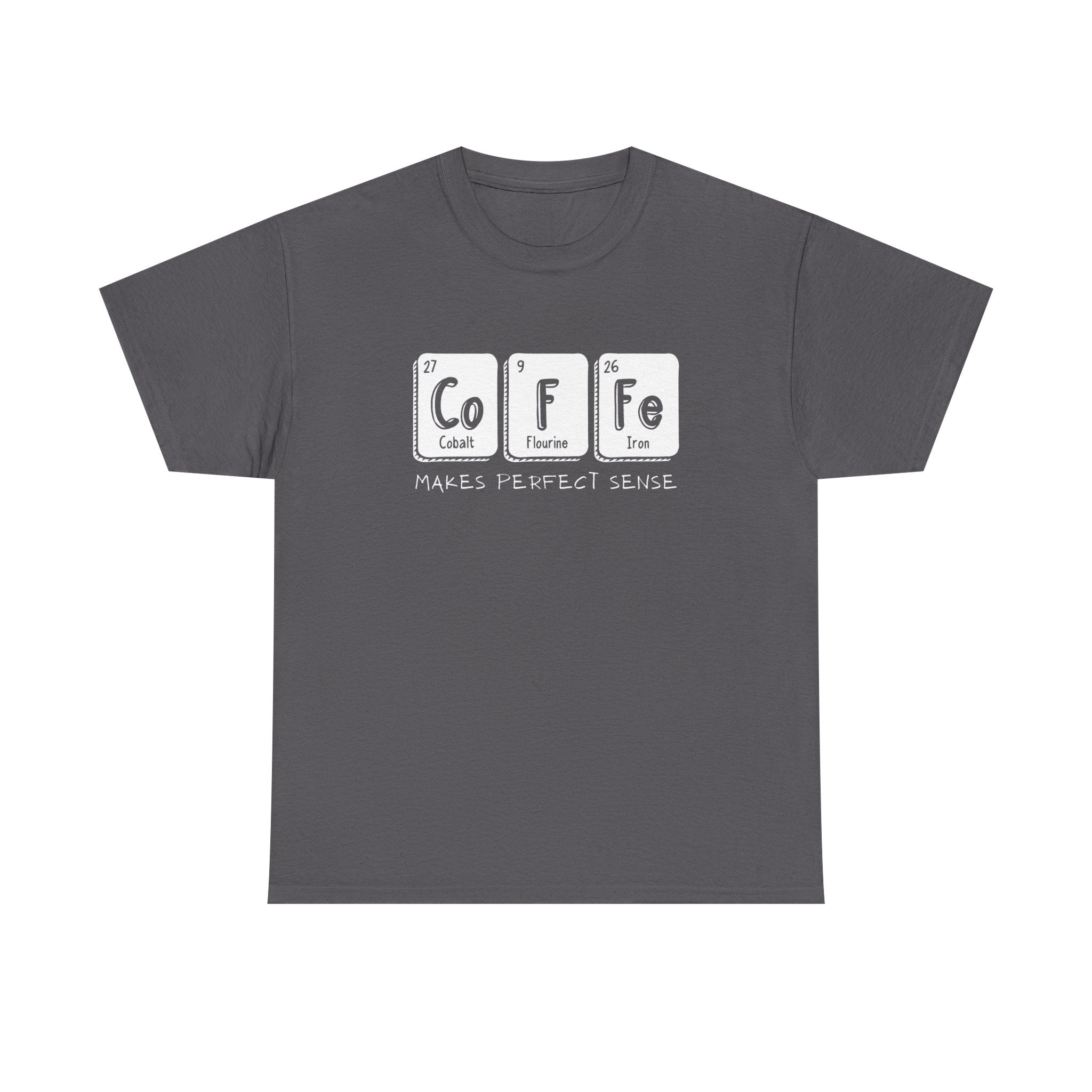 Coffee Chemistry Unisex Tee, Fun Science Shirt for Coffee Lovers, Perfect Gift for Scientists, Unique Casual Wear, Chemistry Humor Design