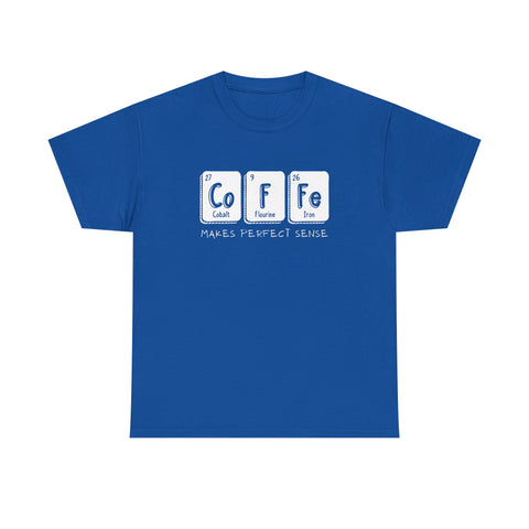 Coffee Chemistry Unisex Tee, Fun Science Shirt for Coffee Lovers, Perfect Gift for Scientists, Unique Casual Wear, Chemistry Humor Design