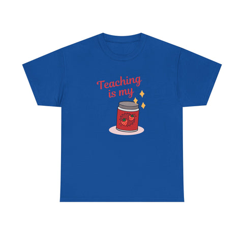 Teaching is My Passion Unisex Heavy Cotton Tee, Perfect Gift for Teachers, Back to School, Appreciation Day, Casual Wear, Teaching Tee