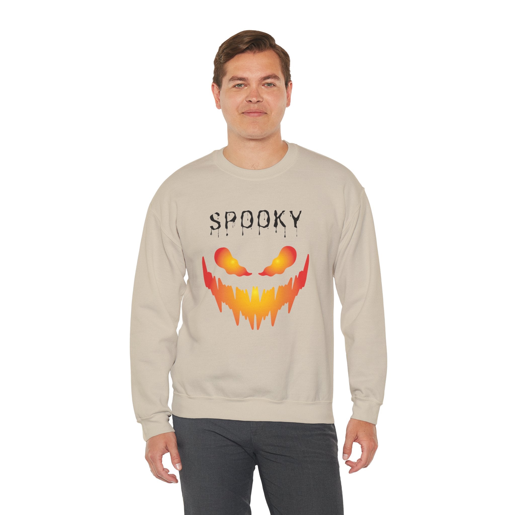 Spooky Vibes Unisex Crewneck Sweatshirt | Halloween, Cozy Fall Style