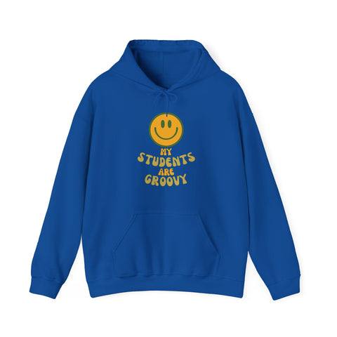 Groovy Students Hoodie, Unisex Sweatshirt for Teachers, Fun Classroom Gift, Back to School, Teacher Appreciation