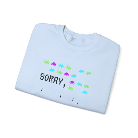 Gaming Humor Sweatshirt, Unisex Crewneck, Video Game Apparel, Casual Wear, Perfect for Gamers