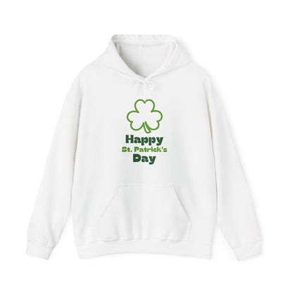 St Patrick's Day Hoodie - Cozy Irish Gift, Green Shamrock Design, Unisex Heavy Blend Sweatshirt, Holiday Apparel, St Paddy's Pullover