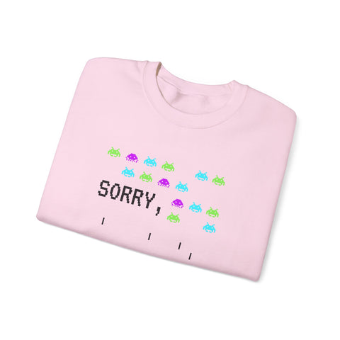 Gaming Humor Sweatshirt, Unisex Crewneck, Video Game Apparel, Casual Wear, Perfect for Gamers