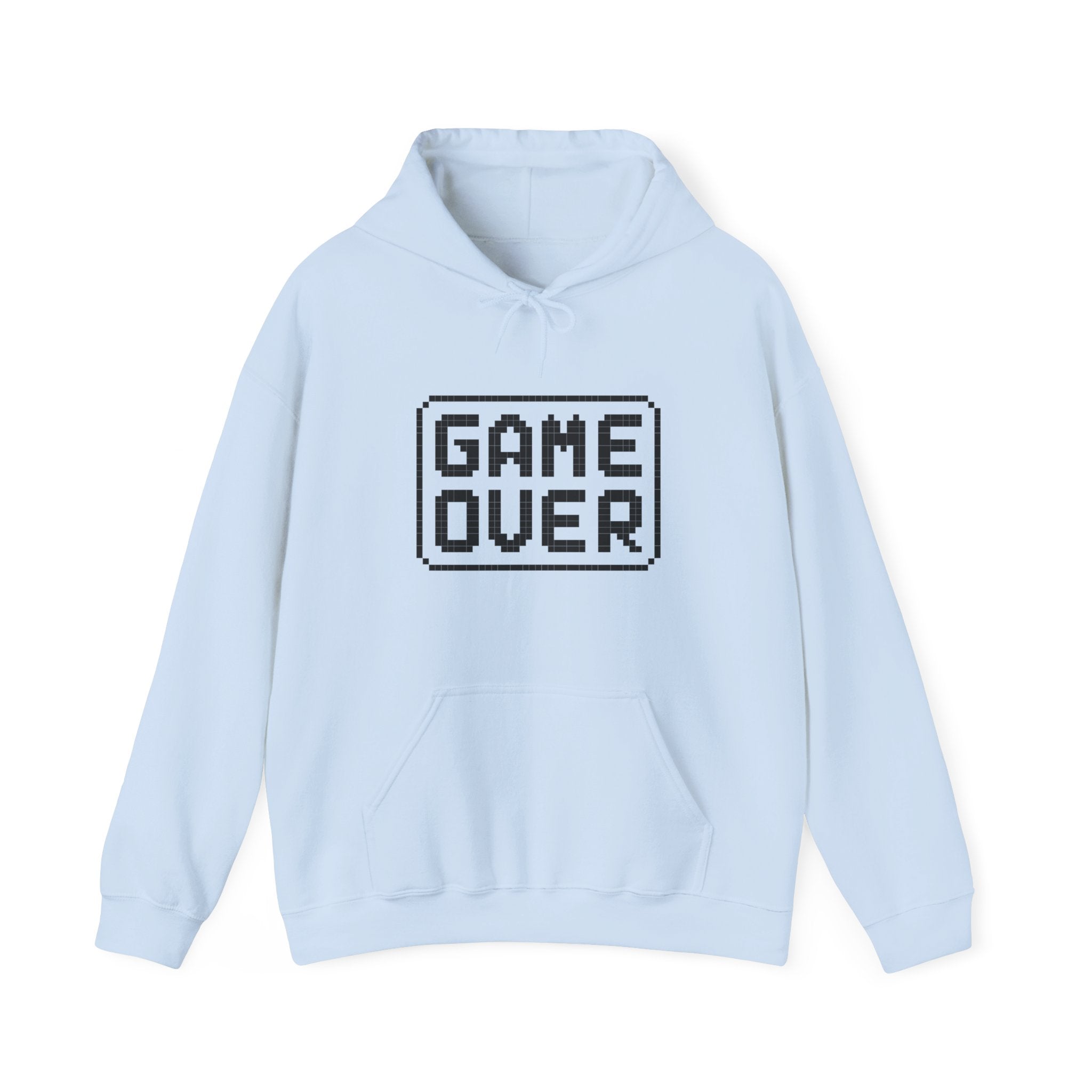 Game Over Hoodie, Unisex Gaming Sweatshirt, Funny Gift for Gamers, Cozy Casual Wear