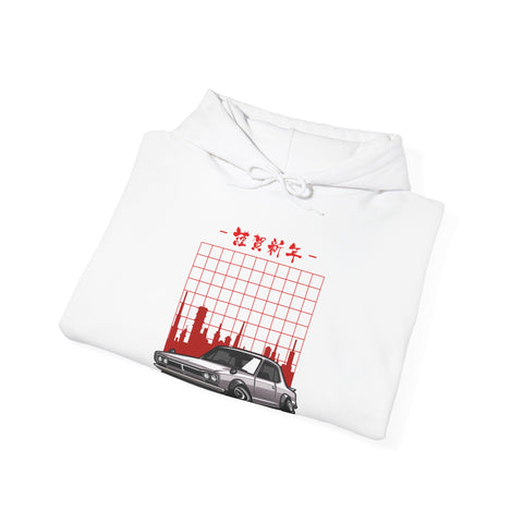 Tokyo Drive Unisex Heavy Blend™ Cool Car Hoodie - Cozy Streetwear, Perfect for Car Lovers, Casual Wear